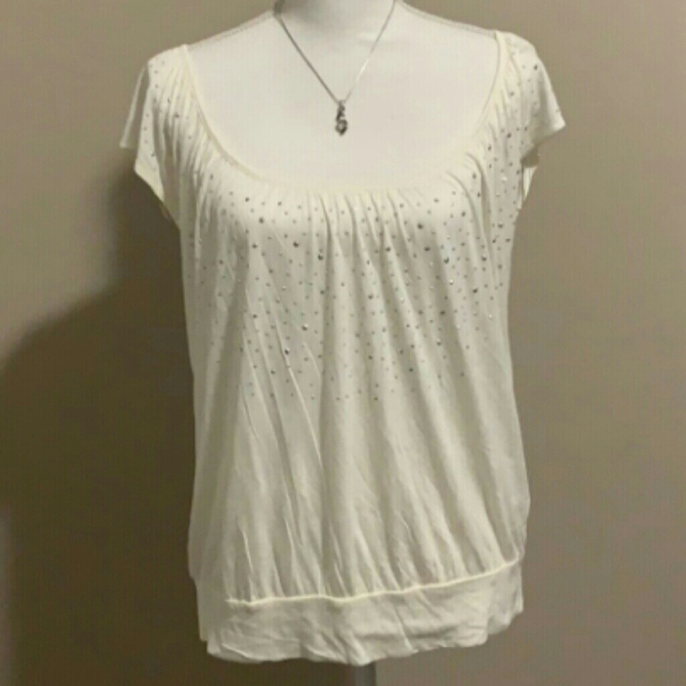 Forever21 white blouse size S/P